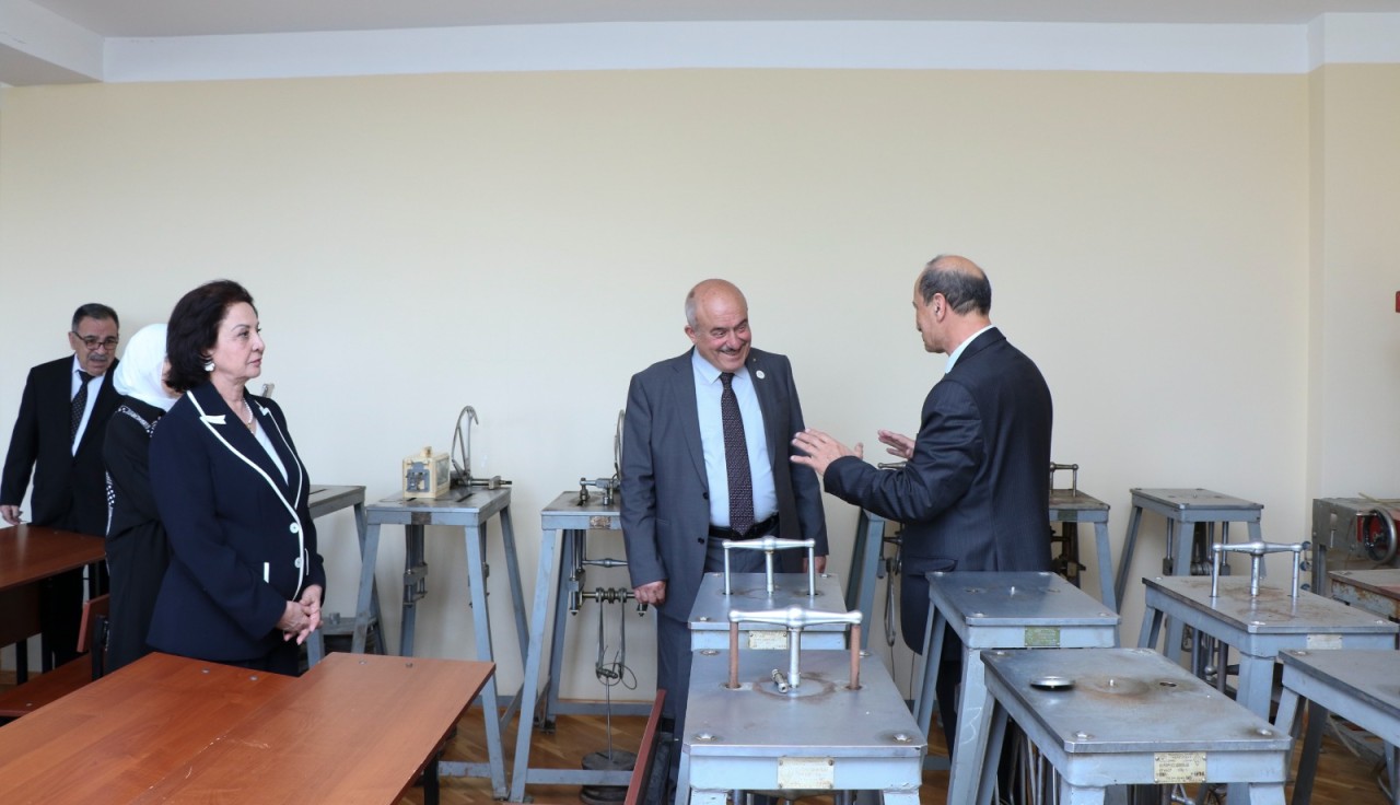 AzMİU məzunu Sami Hijjawi doğma universitetində - FOTOLAR